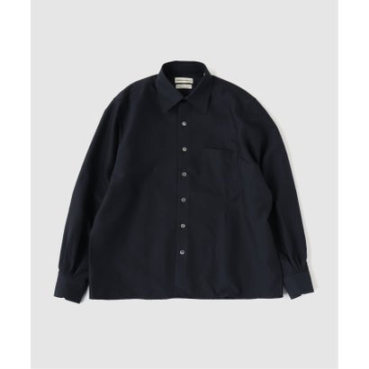 CAMISAS MANOLO / カミサス マノロ NAVY CAMPO SHIRT （ネイビー）｜詳細画像