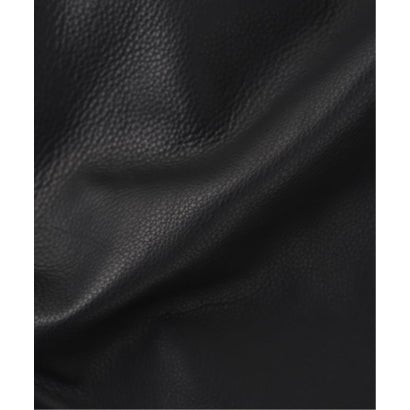 NO MAINTENANCE / ノーメンテナンス ISA BOMBER LEATHER JACKET （ブラック）｜詳細画像
