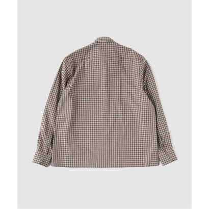 CAMISAS MANOLO / カミサス マノロ BROWN/CAMEL CHECKS CAMPO （ブラウン）｜詳細画像