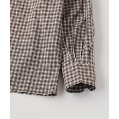 CAMISAS MANOLO / カミサス マノロ BROWN/CAMEL CHECKS CAMPO （ブラウン）｜詳細画像