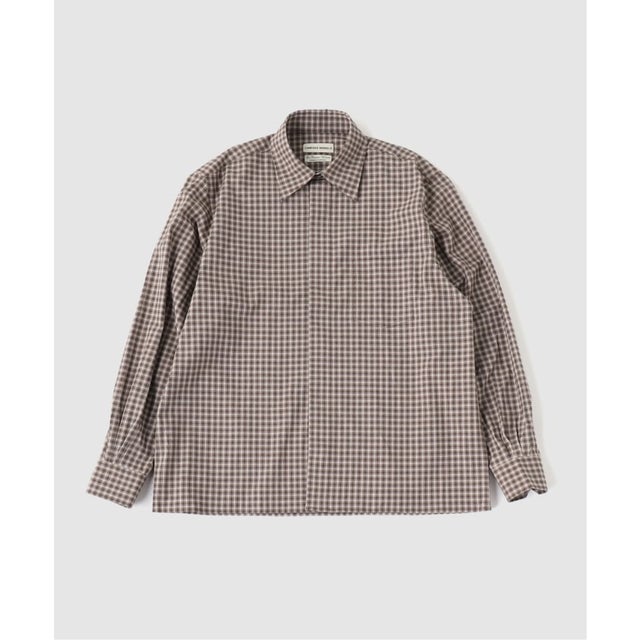 CAMISAS MANOLO / カミサス マノロ BROWN/CAMEL CHECKS CAMPO （ブラウン）
