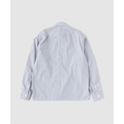 CAMISAS MANOLO / カミサス マノロ BLUE/WHITE STRIPES CAMISA SHIRT （ブルー）｜詳細画像