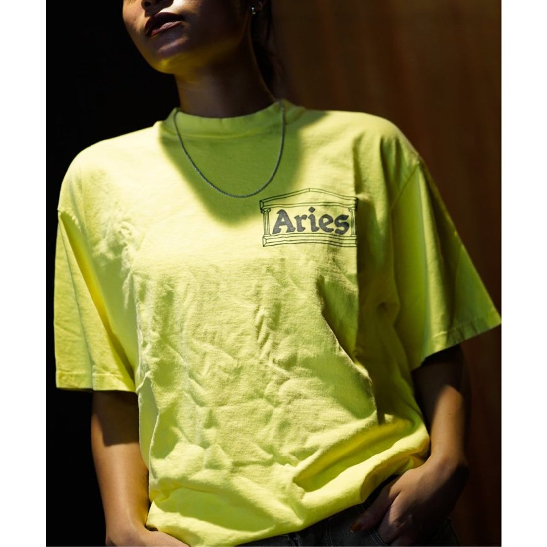 パルプ PULP 【ARIES / アリーズ】TEMPLE SS TEE （イエロー 