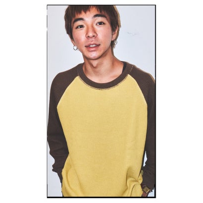 パルプ PULP RAGLAN THERMAL L/S （カーキ）｜詳細画像