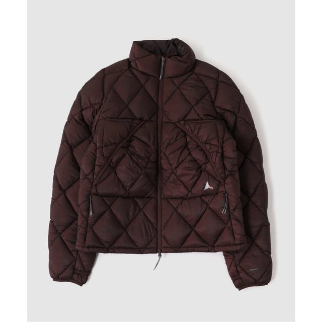 ROA / ロア NUNA 800 FILL POWER HOODED DOWN JACKET（ボルドー）