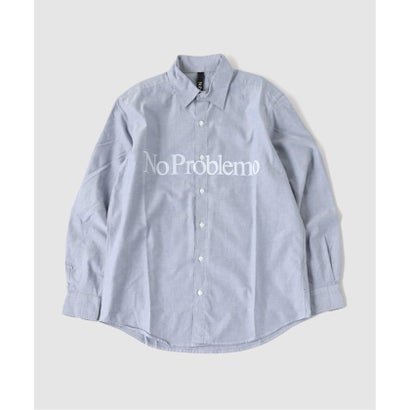 パルプ PULP No Problemo /ノープロブレモ NO PROBLEMO OXFORD LS SHIRT （ブルー）｜詳細画像