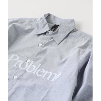 パルプ PULP No Problemo /ノープロブレモ NO PROBLEMO OXFORD LS SHIRT （ブルー）｜詳細画像