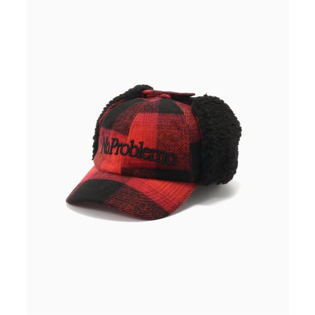 No Problemo /ノープロブレモ NO PROBLEMO PLAID FLAP CAP （その他カラー K）