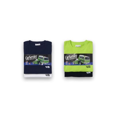 パルプ PULP CarService / カーサービス × FRUIT OF THE LOOM / 2P THERMAL LS（2枚セット） （ブラック）｜詳細画像