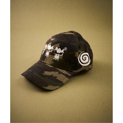 UK ARTIST PROJECT 【ROYDON】CAMO CAP （カーキ）｜詳細画像