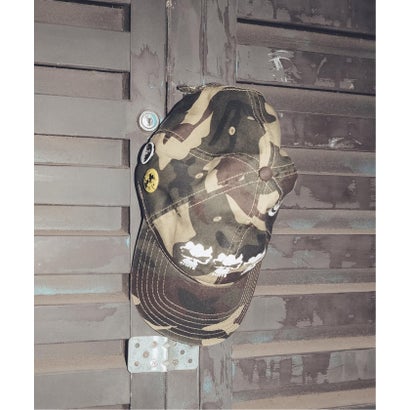 パルプ PULP UK ARTIST PROJECT 【ROYDON】CAMO CAP （カーキ）｜詳細画像