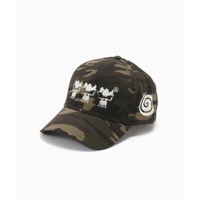 パルプ PULP UK ARTIST PROJECT 【ROYDON】CAMO CAP （カーキ）｜詳細画像