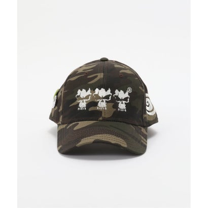 パルプ PULP UK ARTIST PROJECT 【ROYDON】CAMO CAP （カーキ）｜詳細画像