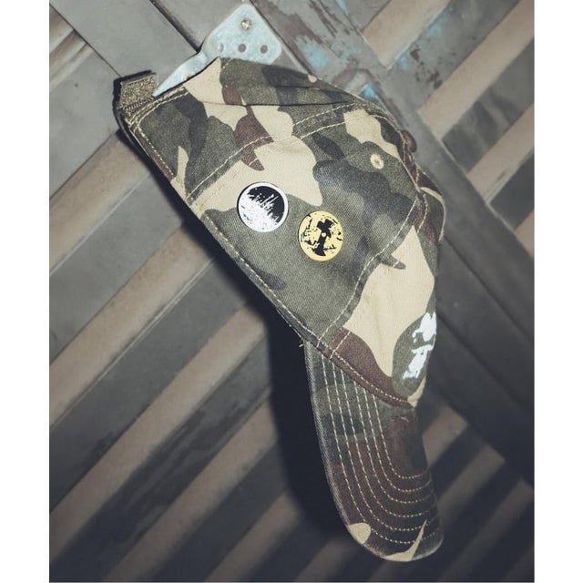 UK ARTIST PROJECT 【ROYDON】CAMO CAP （カーキ）