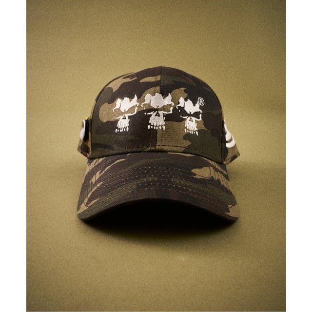 UK ARTIST PROJECT 【ROYDON】CAMO CAP （カーキ）