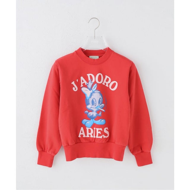 ARIES / アリーズ PREMIUM J'ADORO WEEDIE PIE SWEAT （レッド）