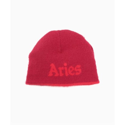 パルプ PULP ARIES / アリーズ FLUFFY REVERSIBLE SKULL BEANIE （レッド）｜詳細画像