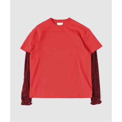 パルプ PULP JIAN YE / ジェンイェ CIRCLE FANGSAI LAYERED TEE （グレー）｜詳細画像