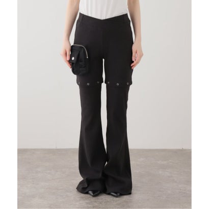 パルプ PULP 【Geek Office / ギークオフィス】NACHE / ナチェ DETACHABLE SLIM FIT PANTS （ブラック）｜詳細画像