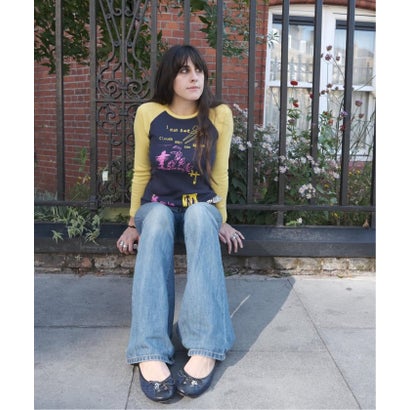 UK ARTIST PROJECT【LEOMI】 RAGLAN L/S （ネイビー）｜詳細画像