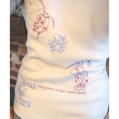 UK ARTIST PROJECT【LEOMI】RAGLAN L/S （グレー）｜詳細画像