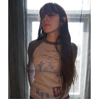 UK ARTIST PROJECT【LEOMI】RAGLAN L/S （グレー）｜詳細画像