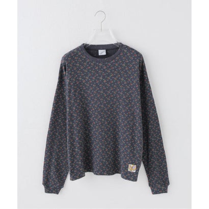 パルプ PULP 【Geek Office / ギークオフィス】WEBHOUSE / Ribbie Waffle Long Sleeve （ネイビー）｜詳細画像