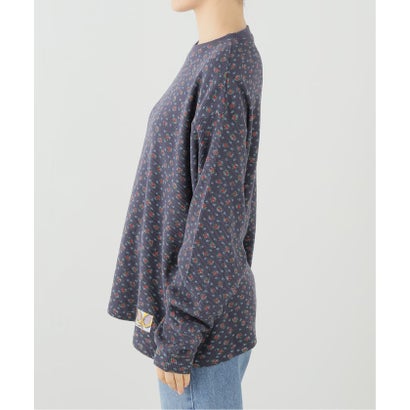 パルプ PULP 【Geek Office / ギークオフィス】WEBHOUSE / Ribbie Waffle Long Sleeve （ネイビー）｜詳細画像
