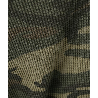 パルプ PULP 【Geek Office / ギークオフィス】WEBHOUSE / Ribbie Waffle Long Sleeve （ネイビー）｜詳細画像