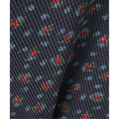 パルプ PULP 【Geek Office / ギークオフィス】WEBHOUSE / Ribbie Waffle Long Sleeve （ネイビー）｜詳細画像
