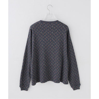 パルプ PULP 【Geek Office / ギークオフィス】WEBHOUSE / Ribbie Waffle Long Sleeve （ネイビー）｜詳細画像