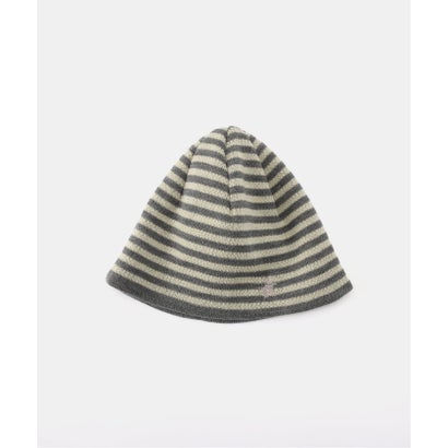パルプ PULP 【Geek Office / ギークオフィス】WEBHOUSE / Twister Star Stripe Short Beanie （グレー）｜詳細画像