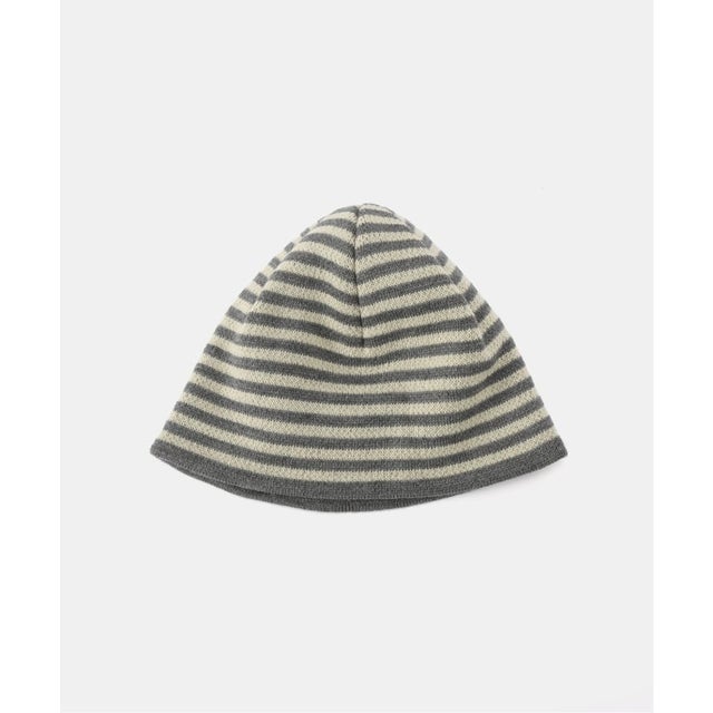 【Geek Office / ギークオフィス】WEBHOUSE / Twister Star Stripe Short Beanie （グレー）