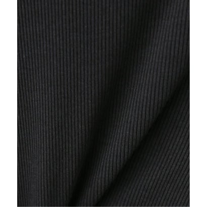 COOME/コーメ FOLD OVER PANTS （ブラック）｜詳細画像