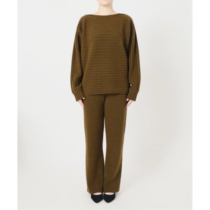 ヴェルメイユ パー イエナ VERMEIL par iena 《予約》Wool Yak Mix ドルマンニット （ネイビー）｜詳細画像