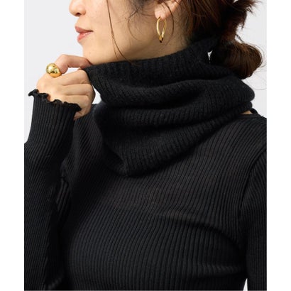 《追加予約》SLOANE スローン 5Gフルニードルカシミヤスヌード （ホワイト）｜詳細画像
