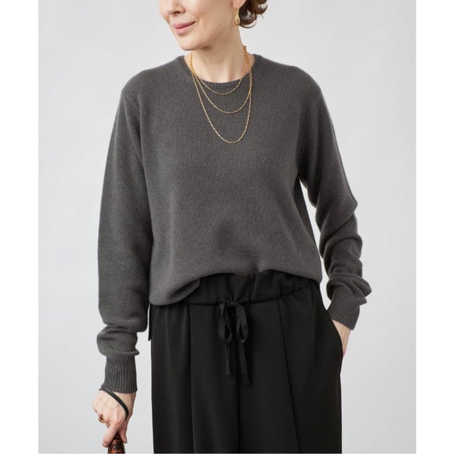 《予約》CASHMERE プルオーバー （グレー）