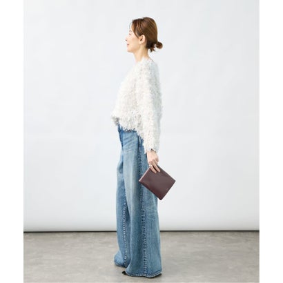 ヴェルメイユ パー イエナ VERMEIL par iena 《予約》FANCY YARN ボートネックプルオーバー （ホワイト）｜詳細画像