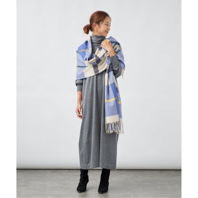 《予約》JOSHUA ELLIS ジョシュア エリス Stole Tartan 70x190cm （ナチュラル）｜詳細画像