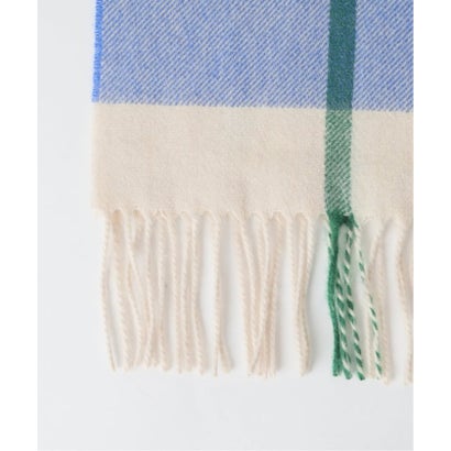 《予約》JOSHUA ELLIS ジョシュア エリス Stole Tartan 70x190cm （ナチュラル）｜詳細画像