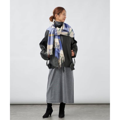 《予約》JOSHUA ELLIS ジョシュア エリス Stole Tartan 70x190cm （ナチュラル）｜詳細画像