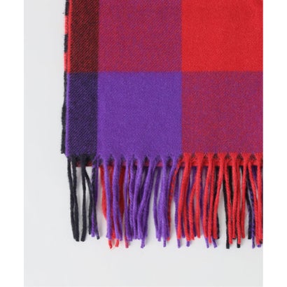 《予約》JOSHUA ELLIS ジョシュア エリス Stole Black Watch50x190cm （レッド）｜詳細画像