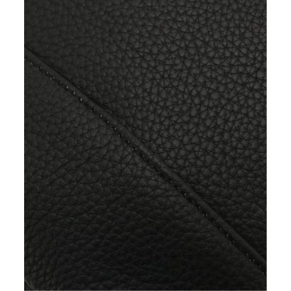 fellowww / フェロー Flaux Leather shoulder tote （ブラック）｜詳細画像