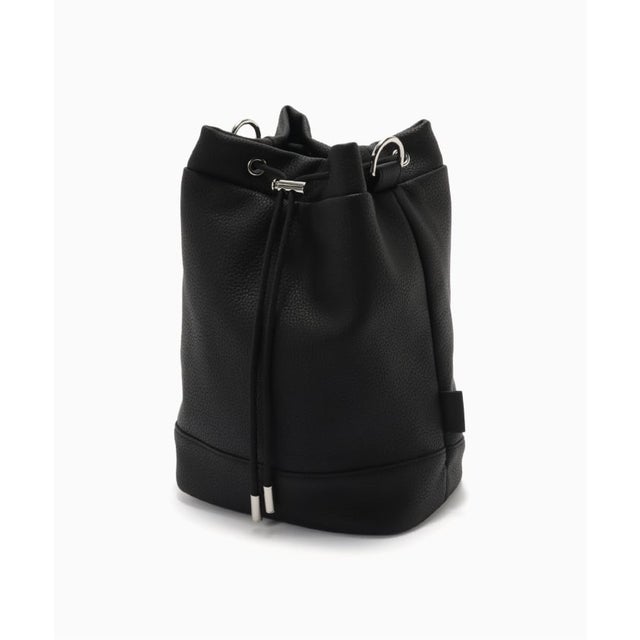 fellowww / フェロー Flaux Leather shoulder tote （ブラック）