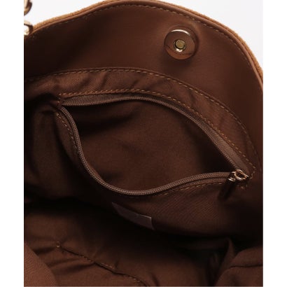 ベーセーストック B.C STOCK チェーン付きスエードライクBAG （キャメル）｜詳細画像
