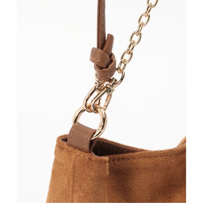 ベーセーストック B.C STOCK チェーン付きスエードライクBAG （ブラウン）｜詳細画像