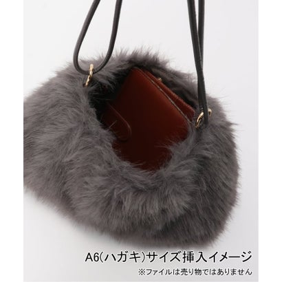 ファーショルダーBAG （グレー）｜詳細画像