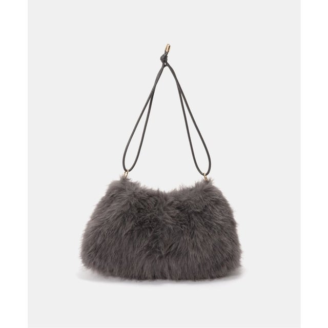 ファーショルダーBAG （グレー）