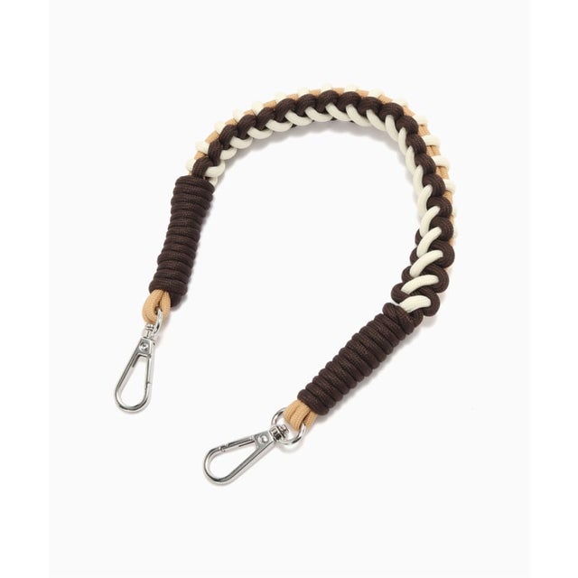 fellowww / フェロー Paracord short strap （ベージュ）