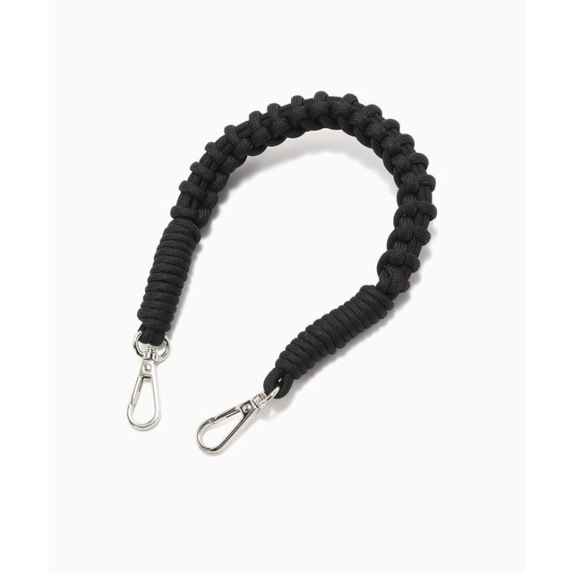 fellowww / フェロー Paracord short strap （ブラック）
